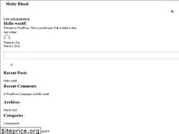 Sites similar to meltyblood.info
