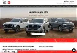 Sites similar to melvilletoyota.com.au