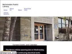 Sites similar to melvindale.lib.mi.us