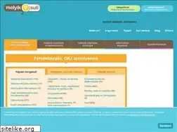 Sites similar to melyiksuli.hu