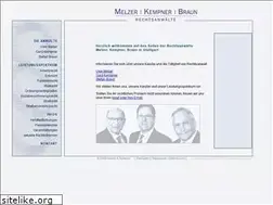 Sites similar to melzer-kempner.de