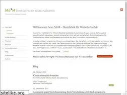 Sites similar to mem-wirtschaftsethik.de