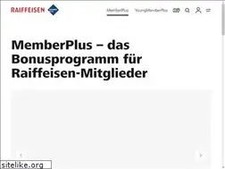 Sites similar to memberplus.raiffeisen.ch
