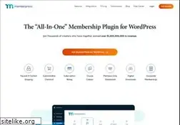 Sites similar to memberpress.com