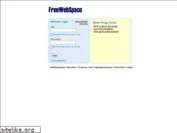 Sites similar to members.freewebspace.com