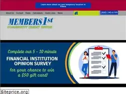 Sites similar to members1st.com