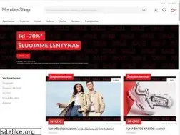 Sites similar to membershop.lt