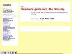 Sites similar to membrane-guide.com