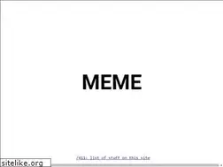 Sites similar to meme.institute