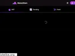 Sites similar to meme2earn.com