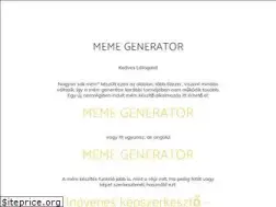Sites similar to memegenerator.hu