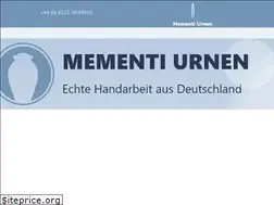 Sites similar to mementi-urnen.de