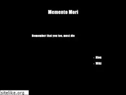 Sites similar to memento-mori.ca