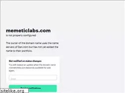 Sites similar to memeticlabs.com