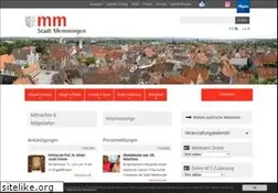 Sites similar to memmingen.de