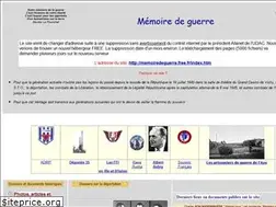 Sites similar to memoiredeguerre.free.fr