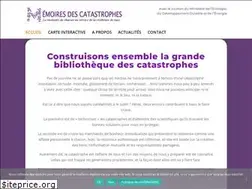 Sites similar to memoiredescatastrophes.org