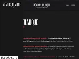 Sites similar to memoirefilmiquenouvelleaquitaine.fr
