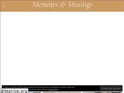 Sites similar to memoirsmusings.com