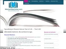 Sites similar to memoirspecialist.com