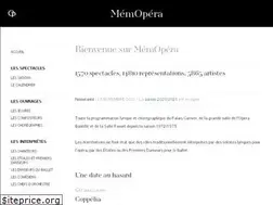 Sites similar to memopera.fr