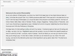 Sites similar to memorabilix.com