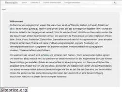 Sites similar to memorabilix.de