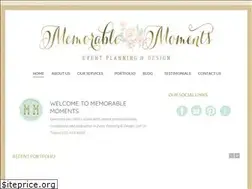 Sites similar to memorable-momentsllc.com