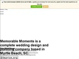 Sites similar to memorablemomentsmb.com