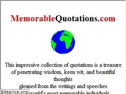 Sites similar to memorablequotations.com