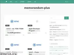 Sites similar to memorandum-plus.com