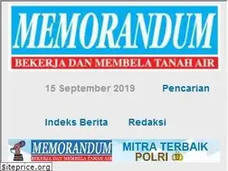Sites similar to memorandum.co.id