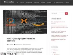 Sites similar to memorandum.ovh