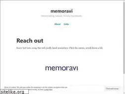Sites similar to memoravi.com