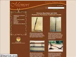 Sites similar to memori-kedah.com