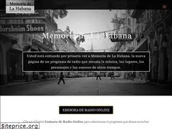 Sites similar to memoriadelahabana.com