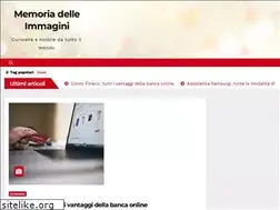 Sites similar to memoriadelleimmagini.it