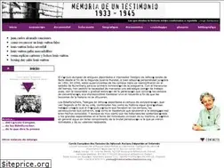 Sites similar to memoriadeuntestimonio.org
