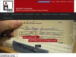 Sites similar to memorial.de
