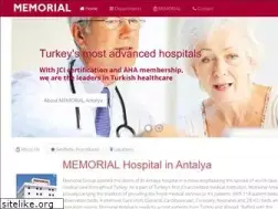 Sites similar to memorialantalya.com