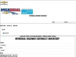 Sites similar to memorialchevy.com