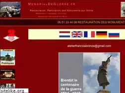 Sites similar to memorialdeguerre.fr