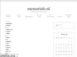 Sites similar to memoriale.nl
