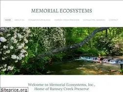 Sites similar to memorialecosystems.com