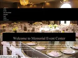 Sites similar to memorialeventcenter.com