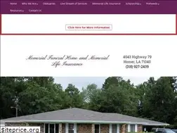 Sites similar to memorialfuneralhomes.com