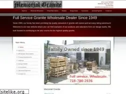 Sites similar to memorialgranitecorp.com