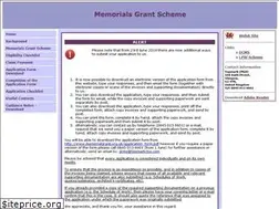 Sites similar to memorialgrant.org.uk