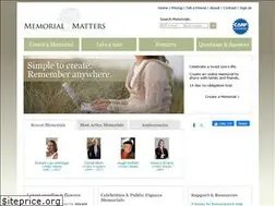Sites similar to memorialmatters.com