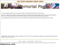 Sites similar to memorialpages.co.uk